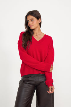 Lee Sweater - Tango Red