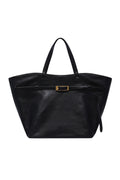 Elly Tote Small Grained Leather - Black