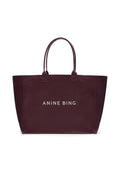 Leo Coated Canvas Tote - Fig