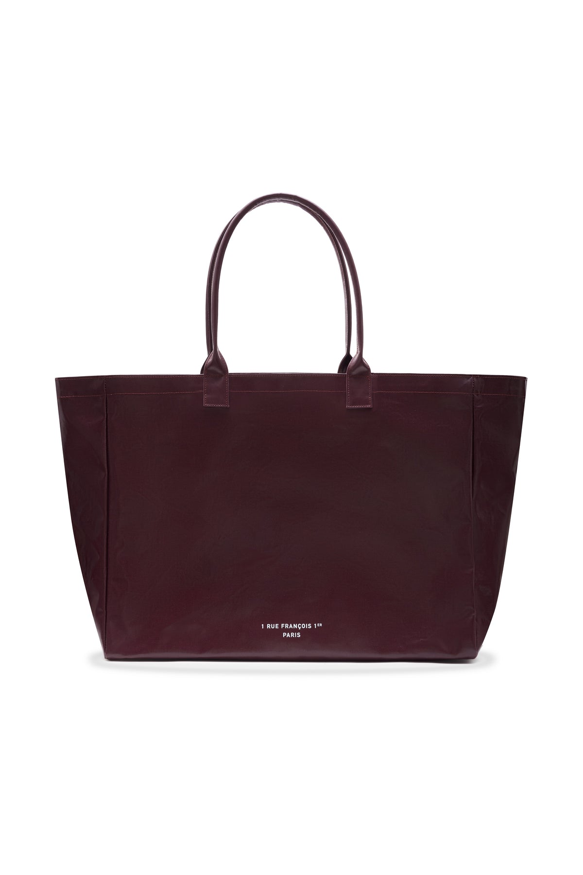 Leo Coated Canvas Tote - Fig