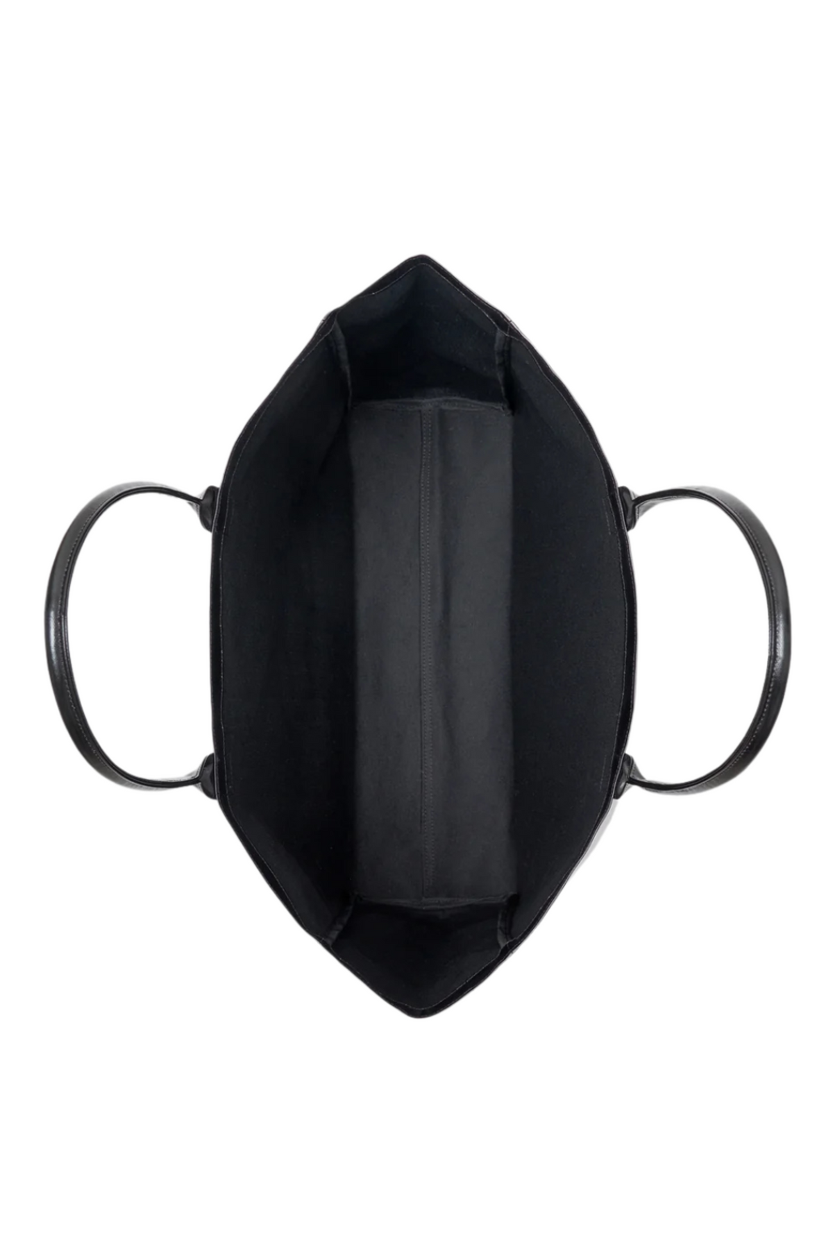 Leo Coated Canvas Tote - Black