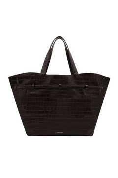 Elly Tote Embossed - Dark Brown