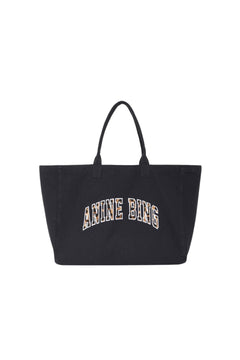Leo Canvas Tote - Washed Black