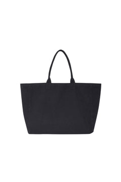 Leo Canvas Tote - Washed Black