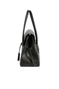 Lydia Tote Bag - Grained Leather Black