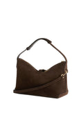 Gaia Handbag - Chocolat Suede