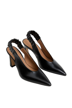 Lillian - Black Leather