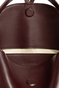 Gaia Mini Bag - Burgundy Leather