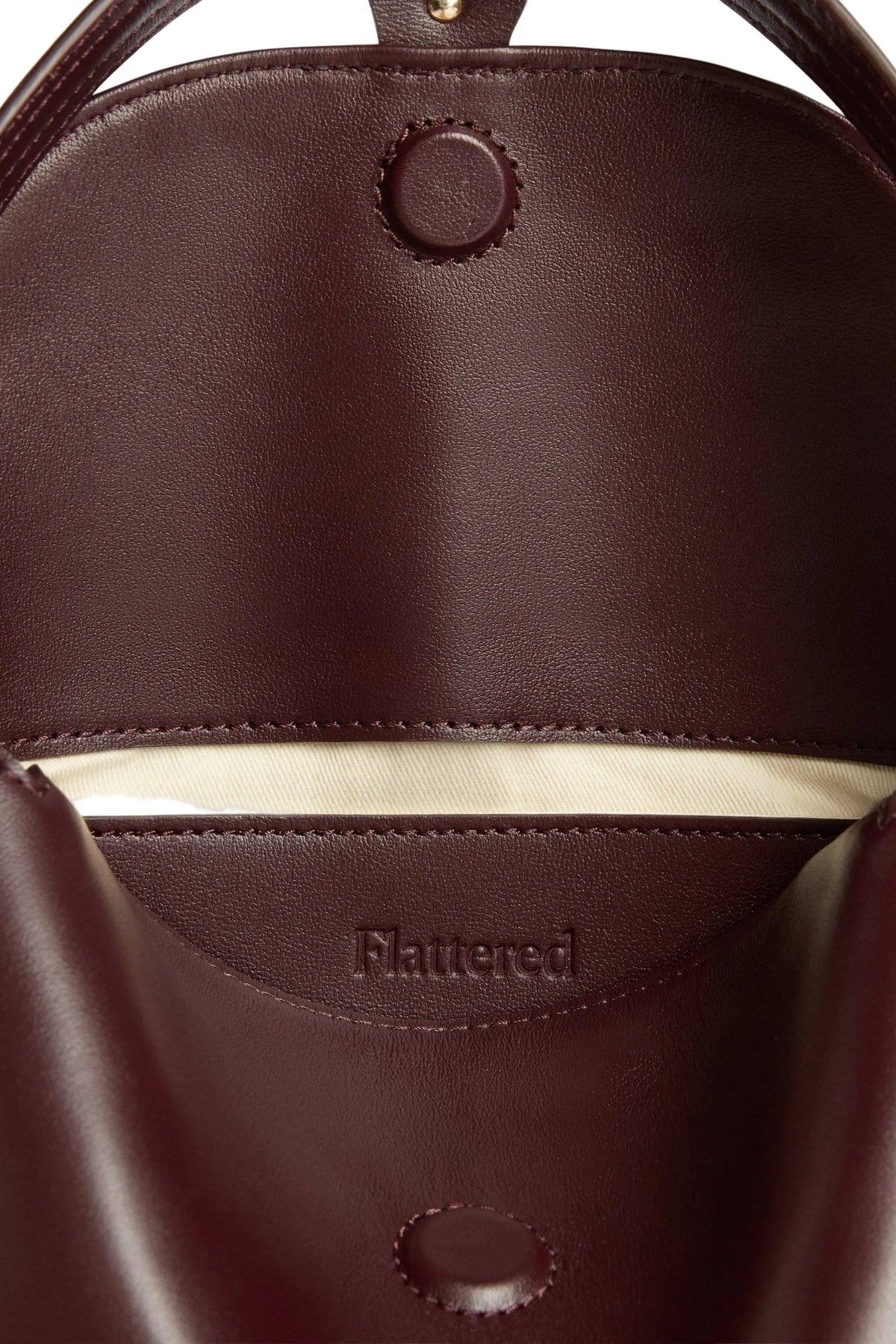 Gaia Mini Bag - Burgundy Leather