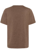 Vincentiw Melange Karmen T-Shirt - Coffee Quartz Melange