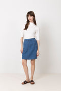 Glenniw Skirt - Faded Blue