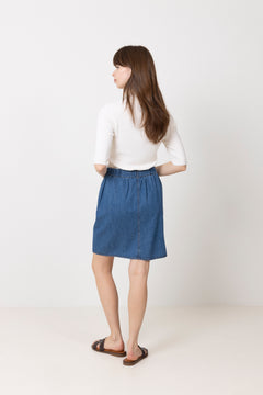 Glenniw Skirt - Faded Blue