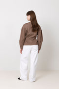 Fariiw Vincentiw Mel Jacket - Coffee Quartz Melange