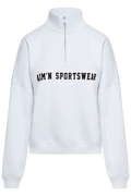 Varsity Sweat Half Zip - Aura