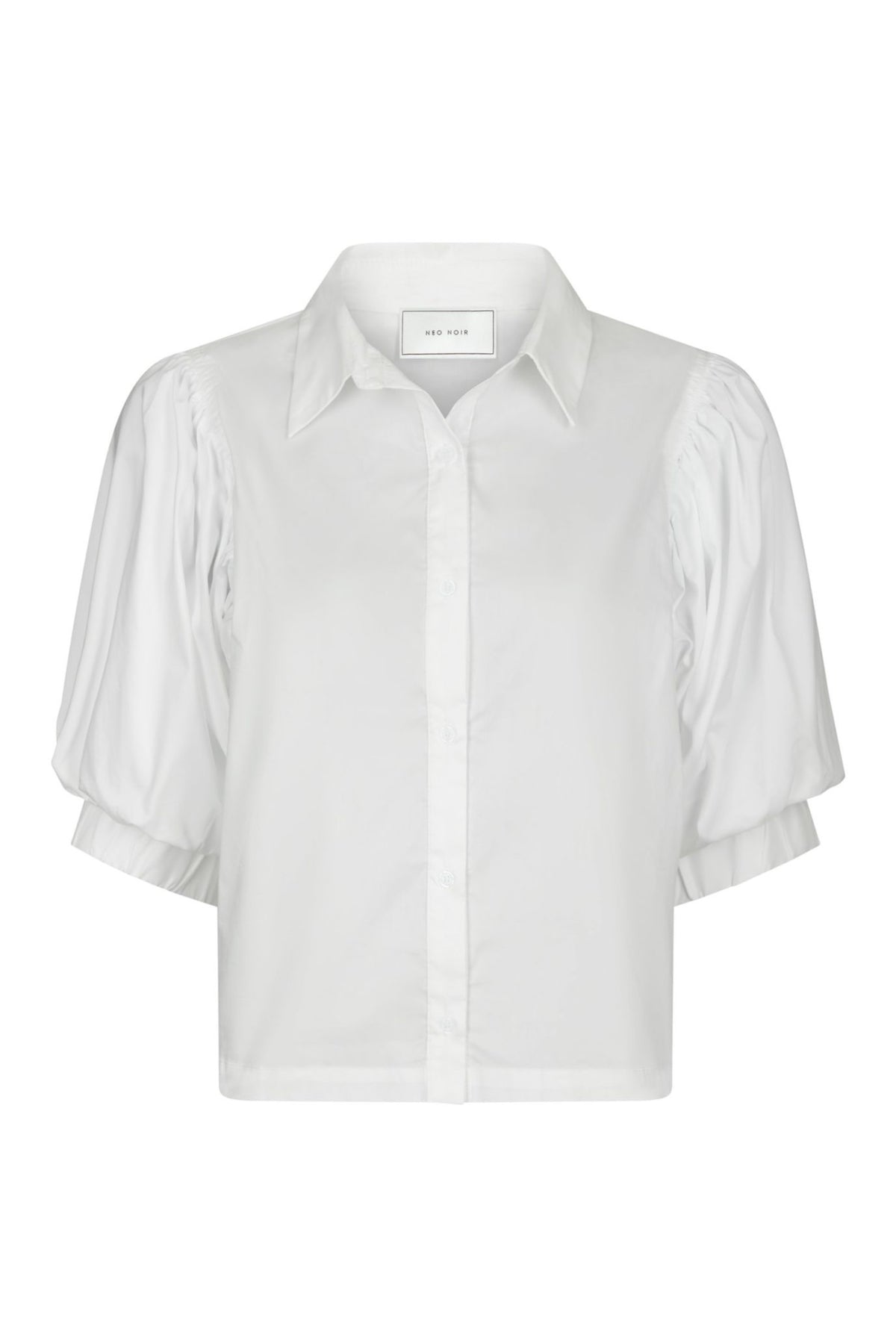 Etta Poplin Shirt - White