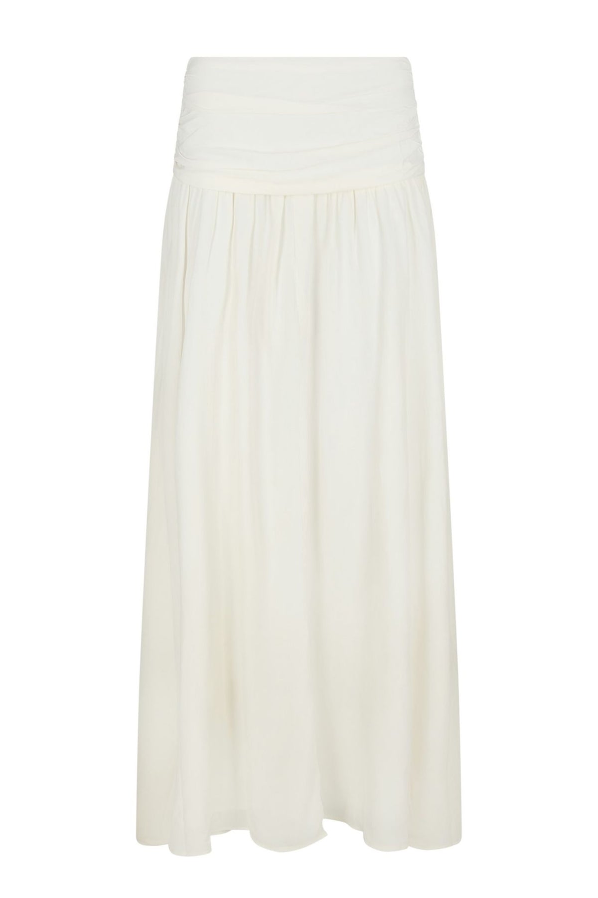 Morien Woven Maxi Skirt - Off White