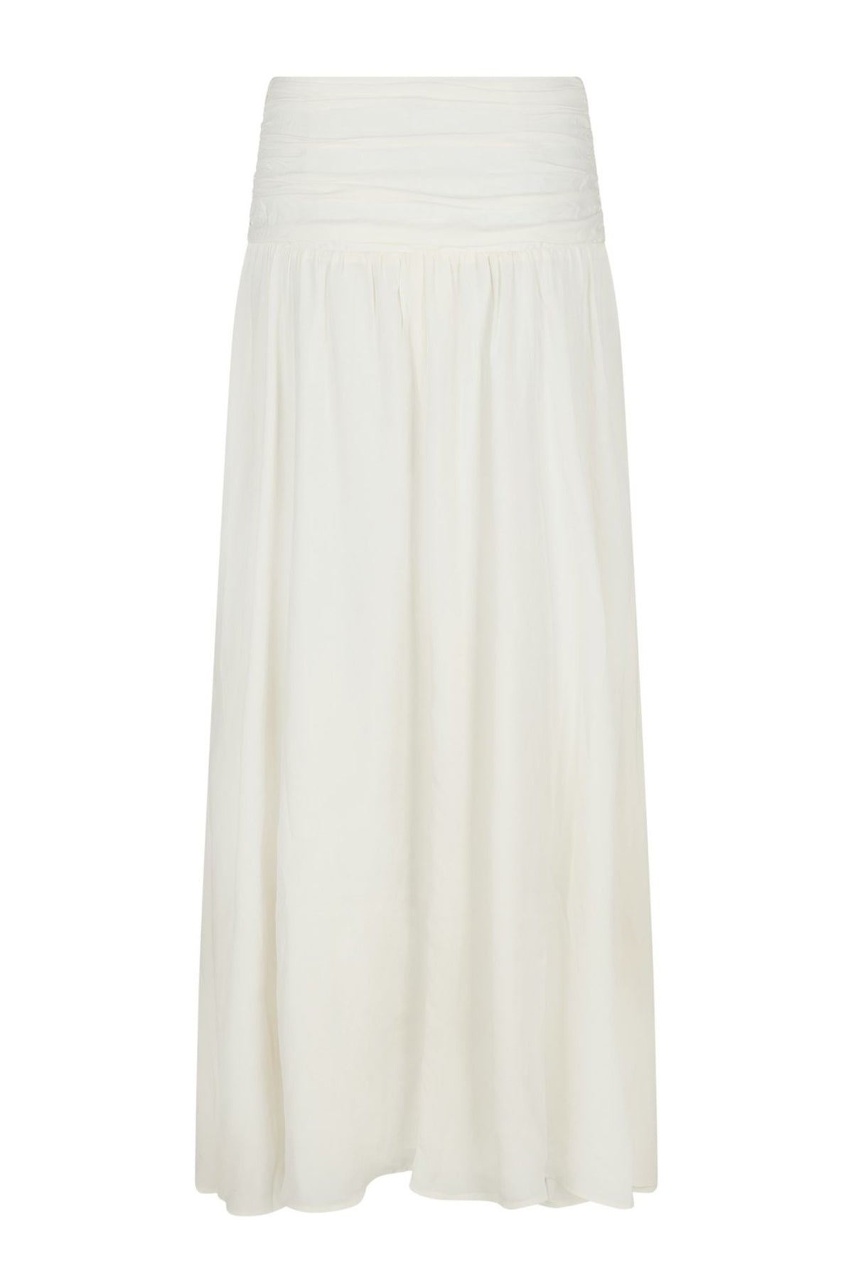Morien Woven Maxi Skirt - Off White