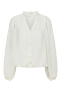 Vivette Woven Blouse - Off White