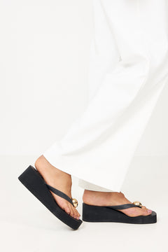 High Platform Pearl Paris - Black