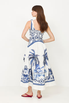 Maxi Dress - Wonderful City Mix Off-White