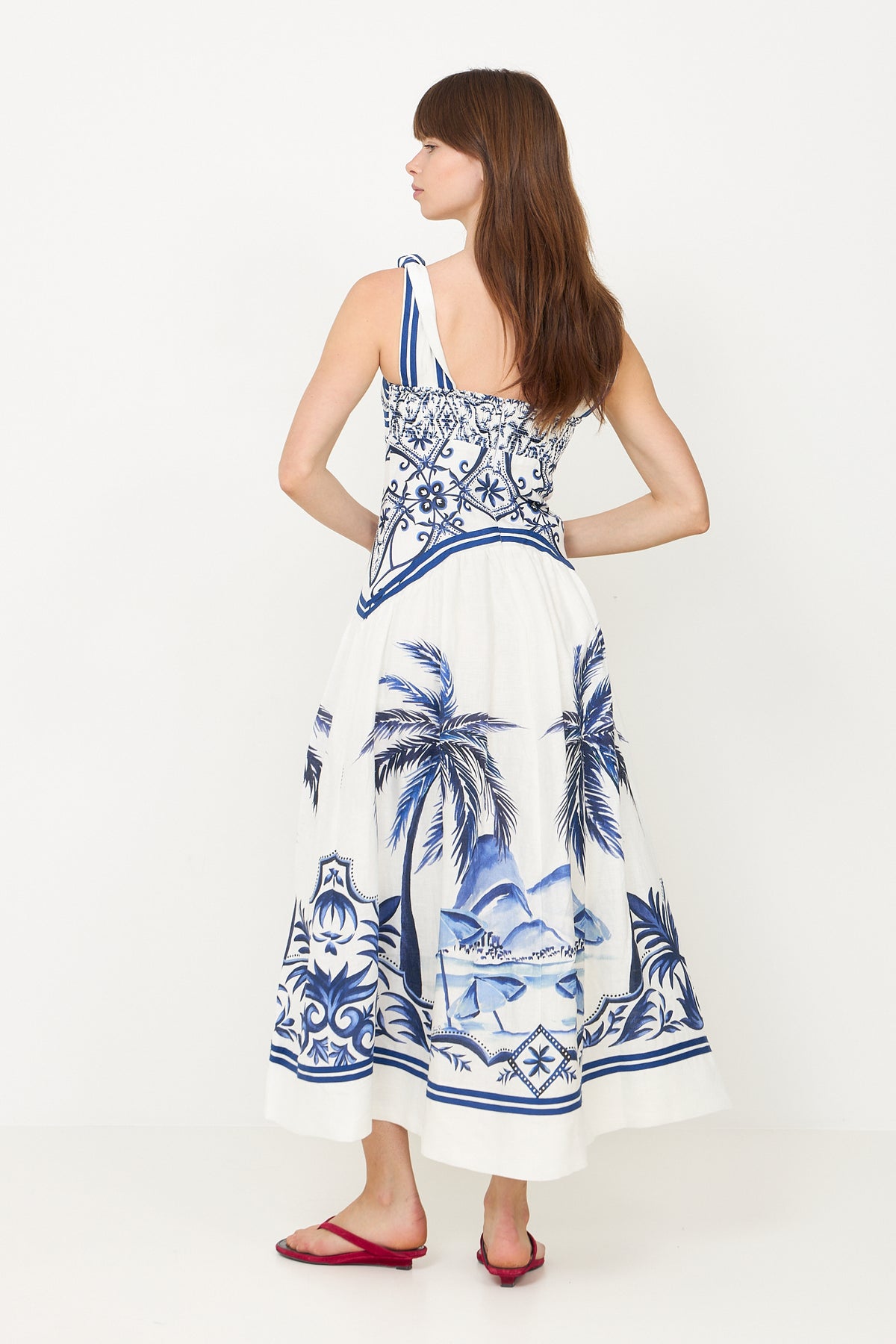 Maxi Dress - Wonderful City Mix Off-White