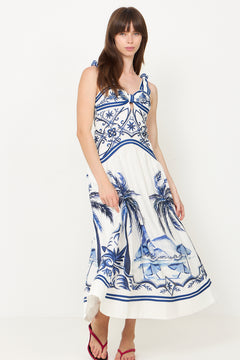Maxi Dress - Wonderful City Mix Off-White