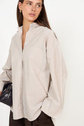 Derris - Old Beige Thin Stripe