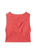 Seamless Sportsbra - Washed Red