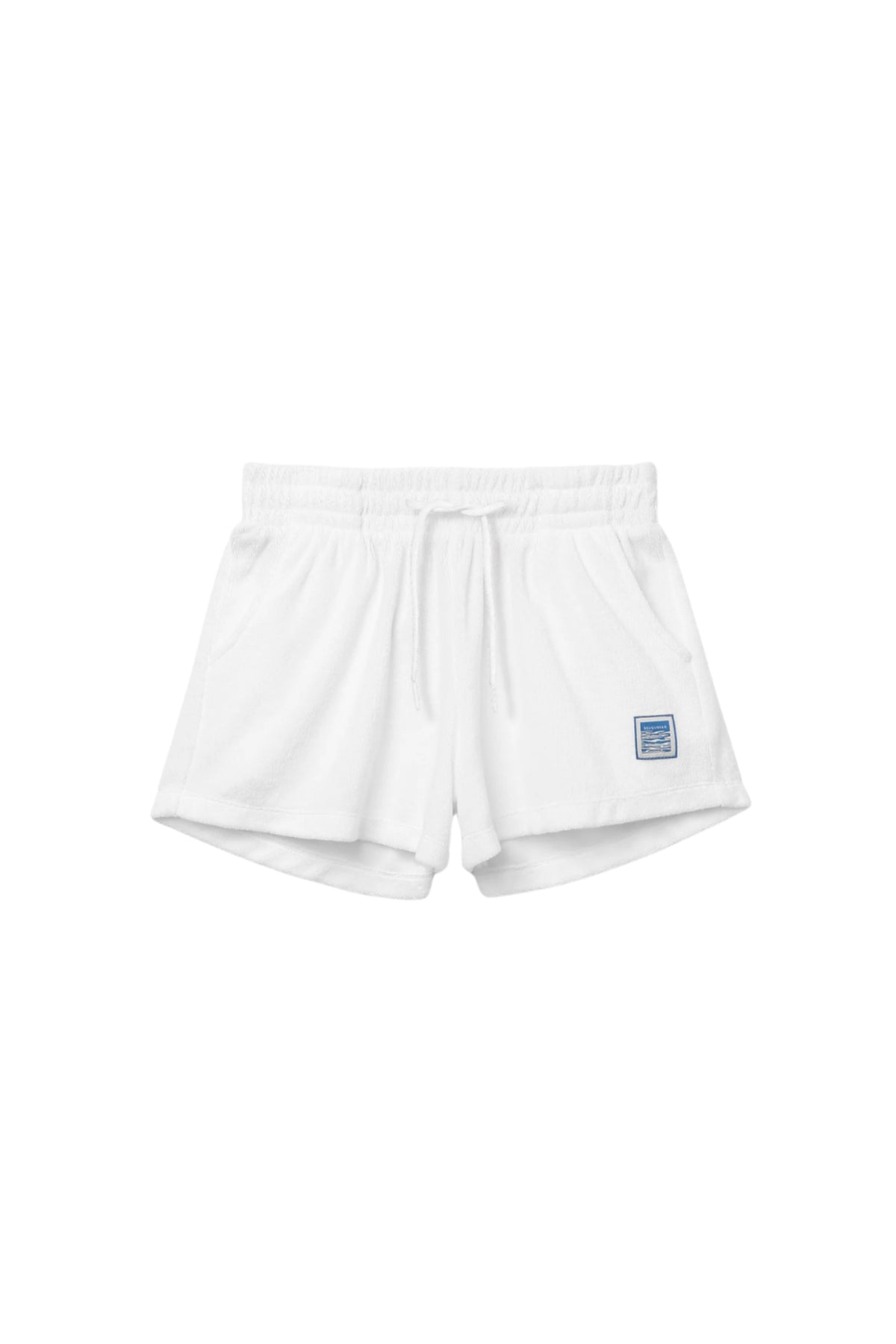 Terry Shorts - Crisp White