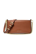 Bryant Small Pebbled Leather Convertible Pochette - Luggage