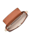 Bryant Small Pebbled Leather Convertible Pochette - Luggage