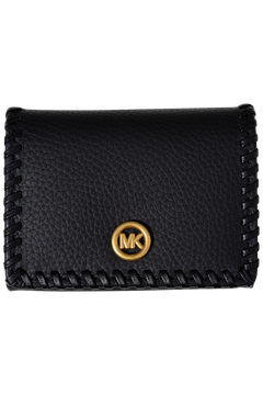 Sm Flap Card Case - Black
