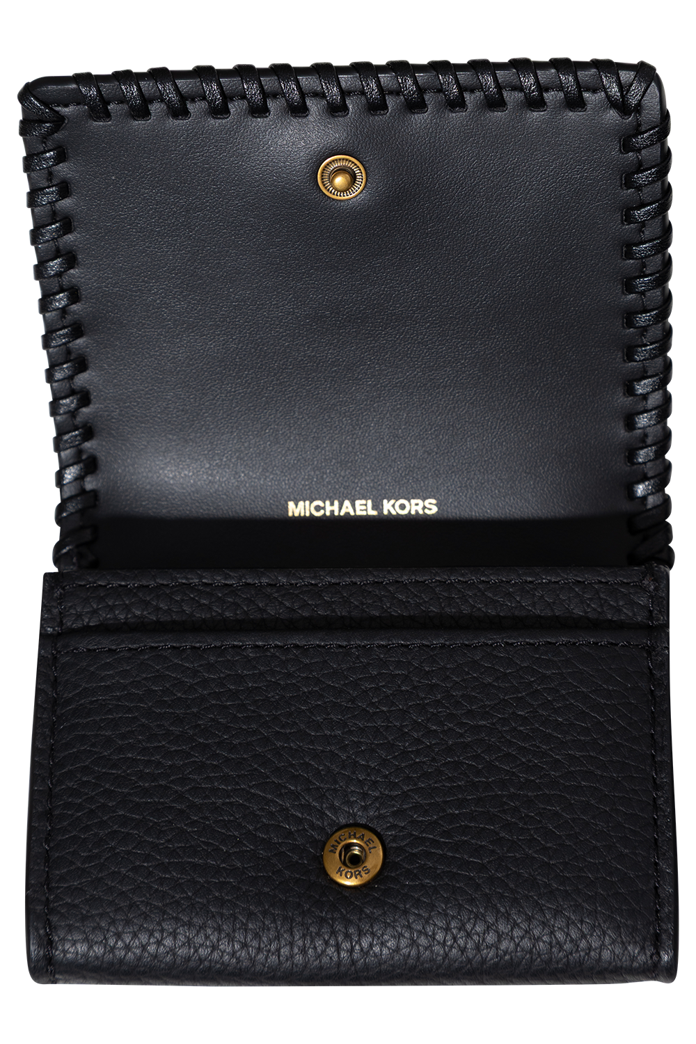 Sm Flap Card Case - Black