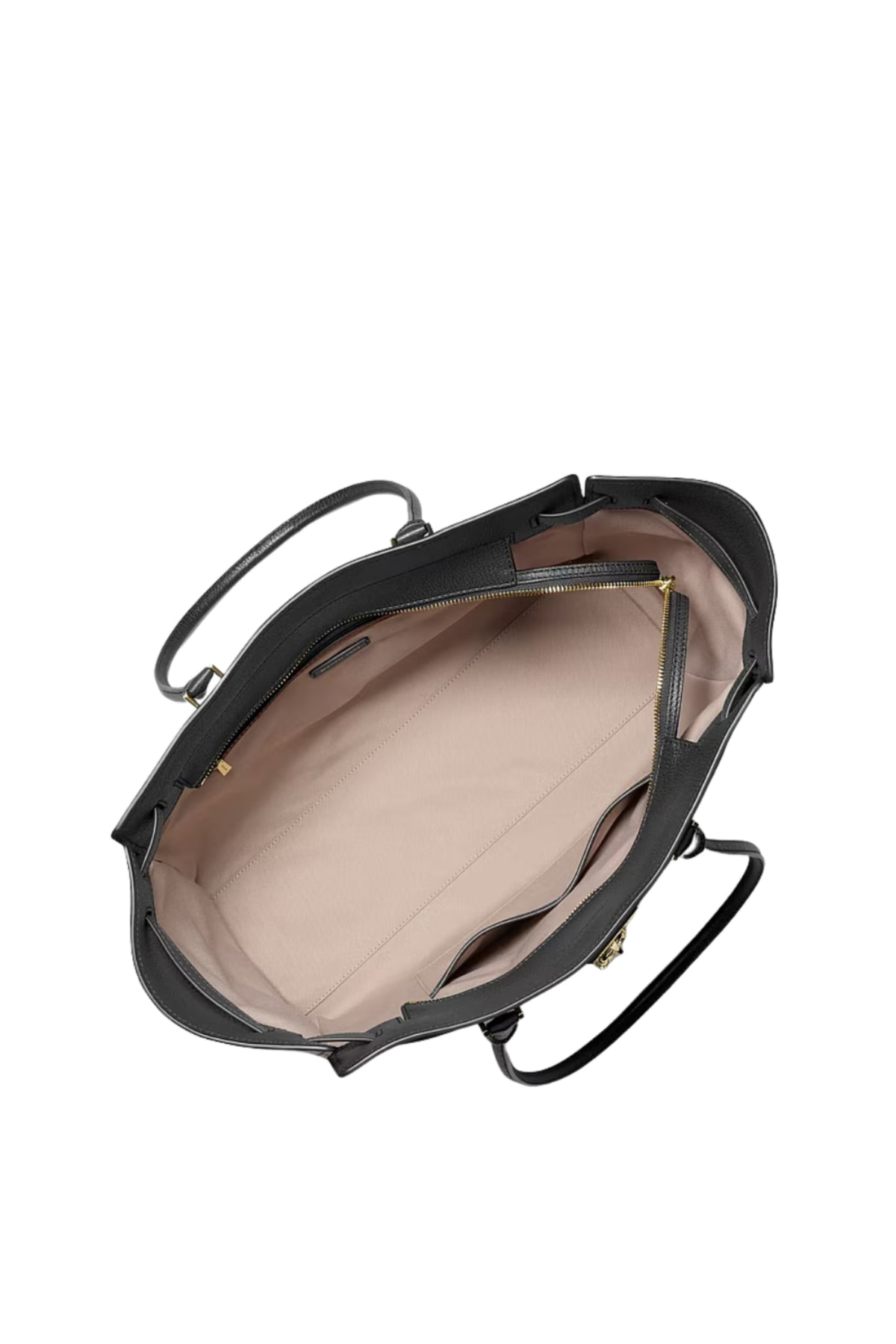 Hamilton Morderne Large Leather Tote Bag - Black