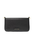 Bryant Small Pebbled Leather Convertible Pochette - Black