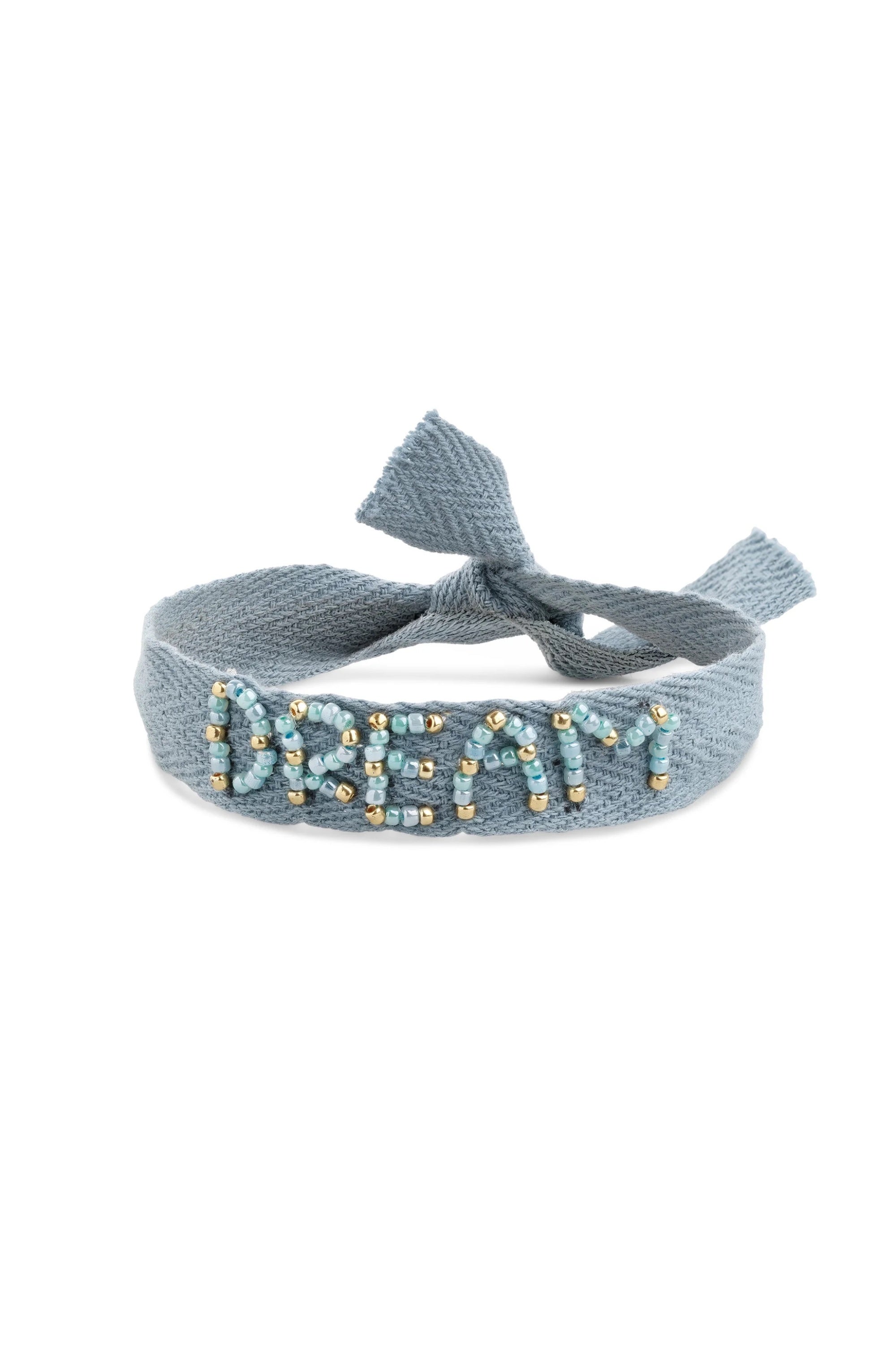 Timi of Sweden - Smykker - Elodie Manifest Ribbon Bracelet - Blue - Villoid