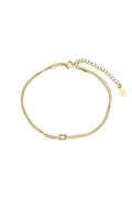 Mio Knot Chain Bracelet - Gold