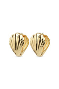 Harlowe Shell Earrings - Gold
