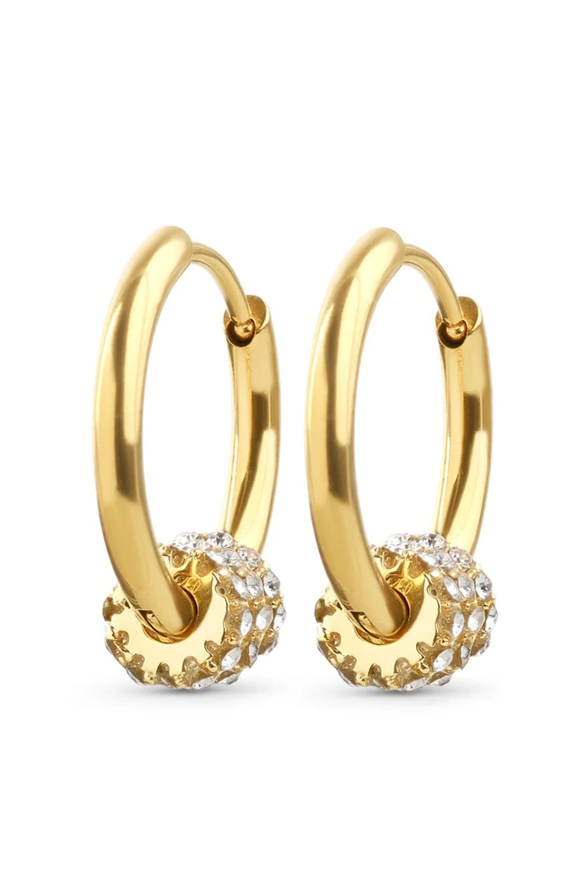 Hevin Hoop Earrings - Gold