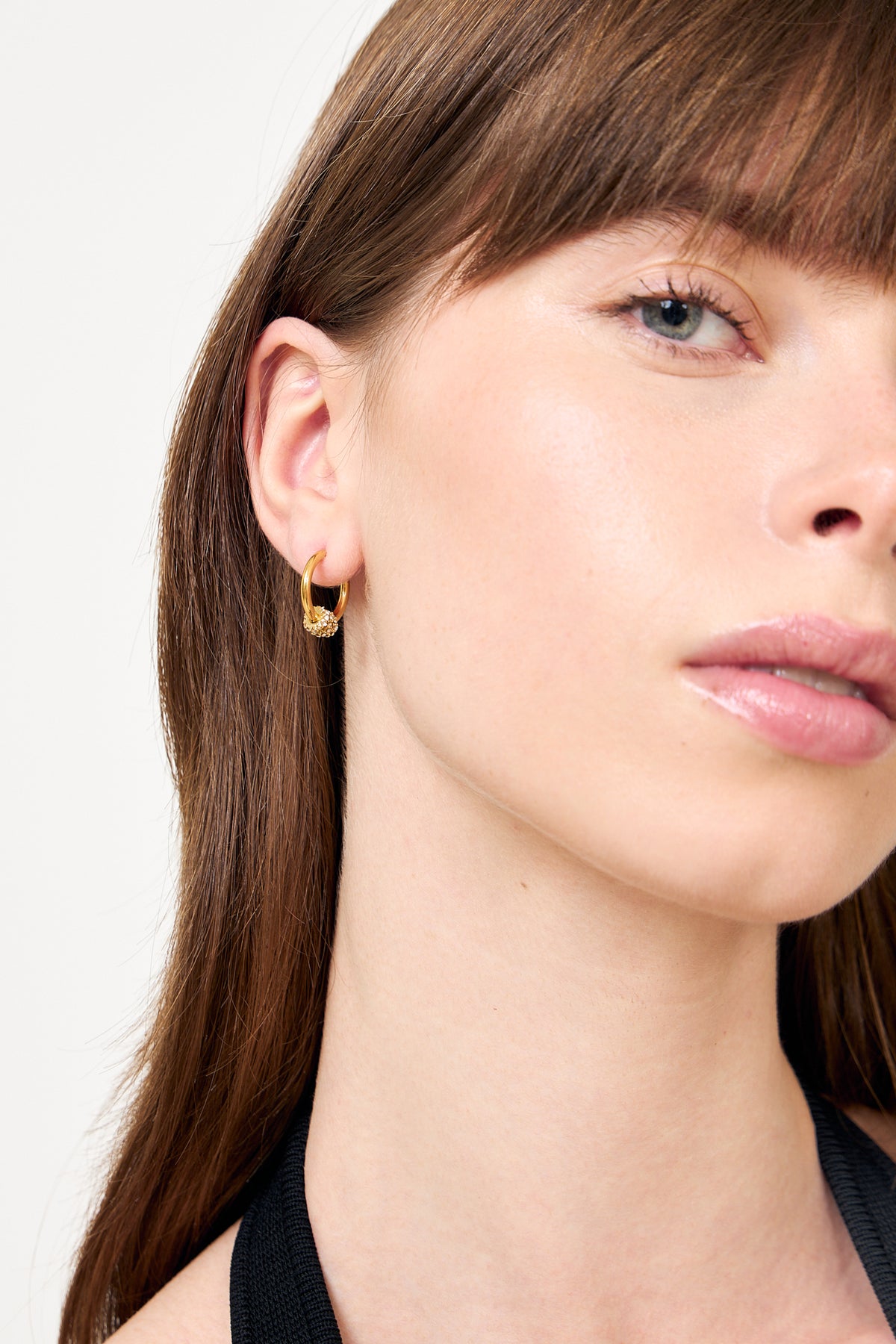 Hevin Hoop Earrings - Gold