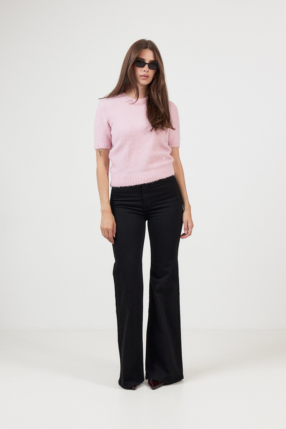 Sajeanne Top - Bleached Mauve
