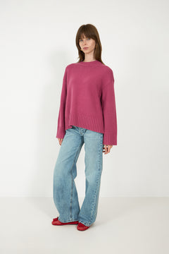 Sakeiku Sweater - Red Violet