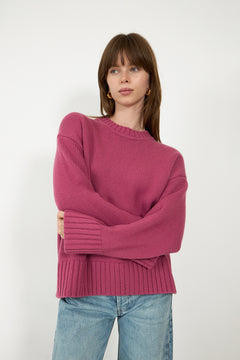 Sakeiku Sweater - Red Violet