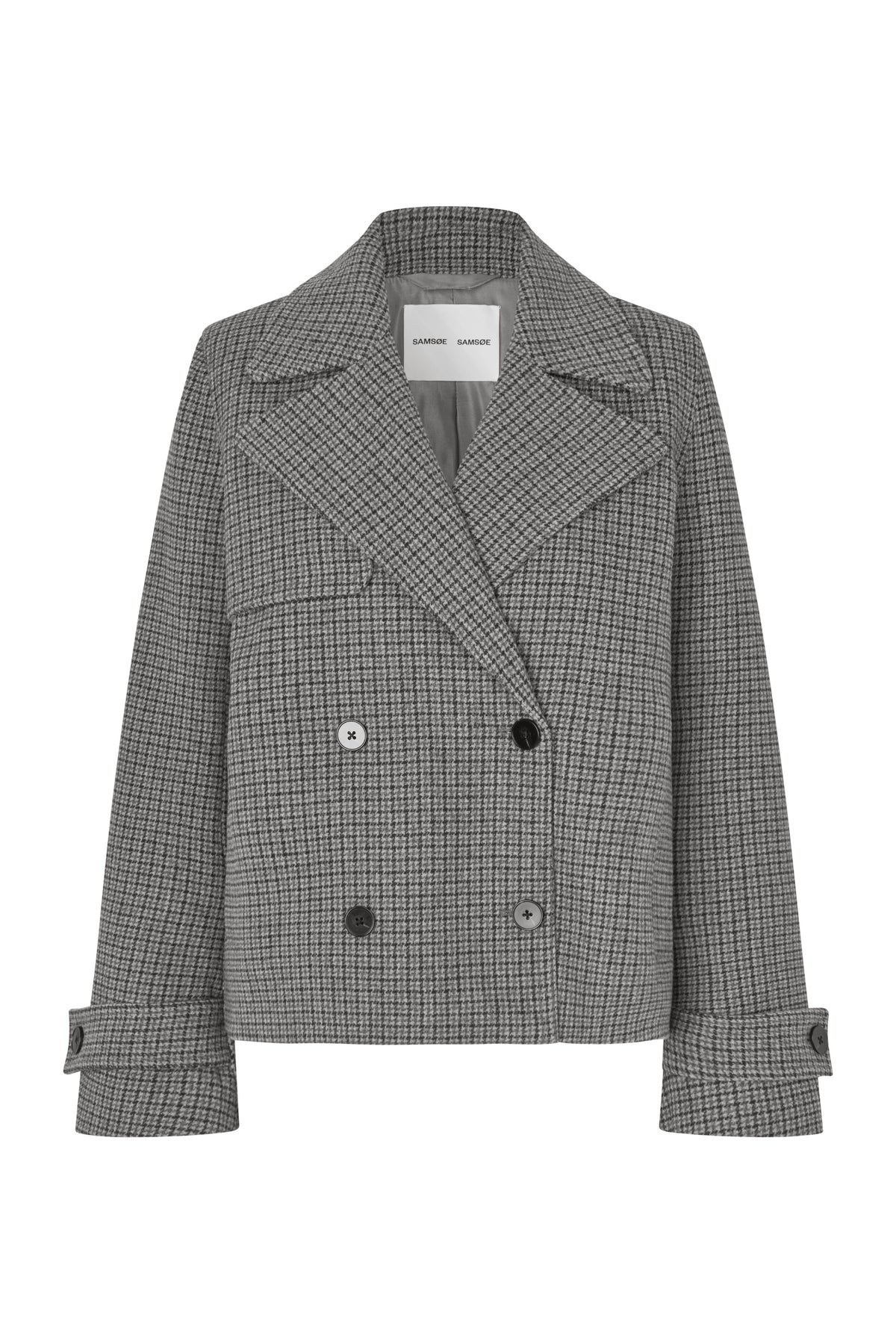Samarta Jacket - Grey Mel. Ch.