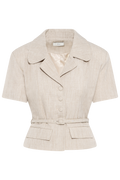Annieic Tee Blazer - Beige