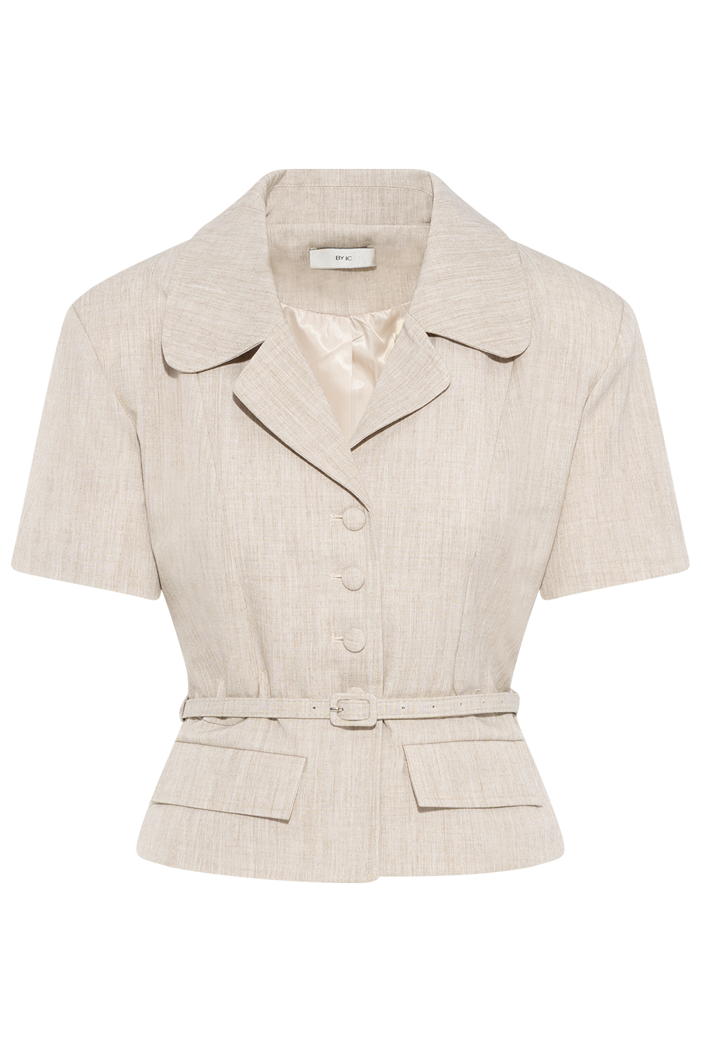 Annieic Tee Blazer - Beige