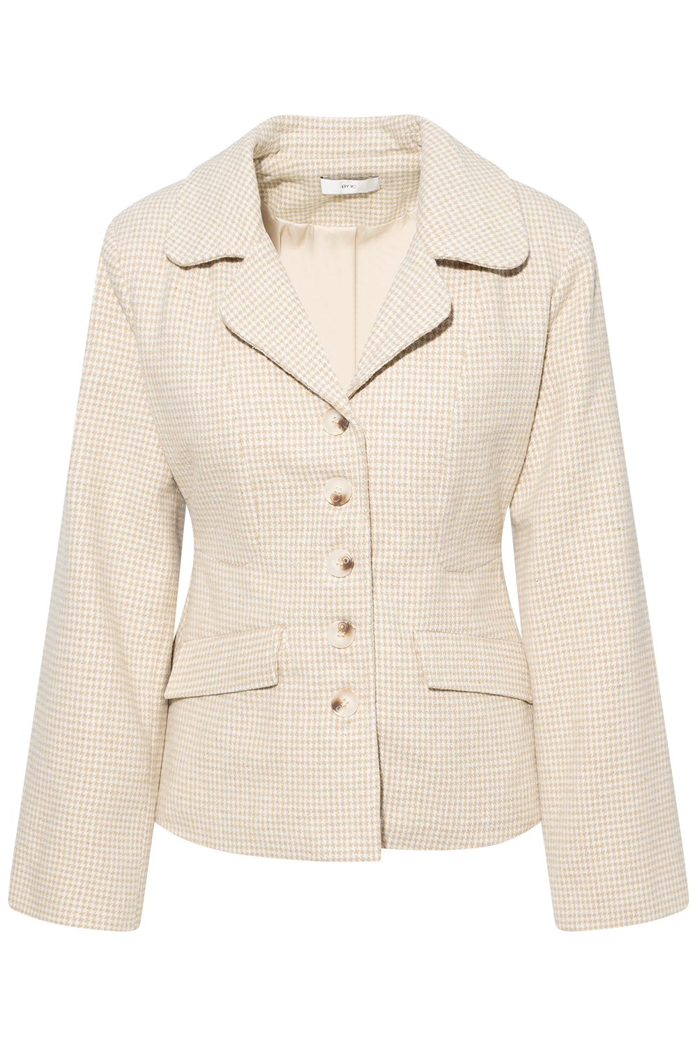 Stineic Blazer - Beige Checks