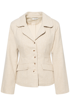 Stineic Blazer - Beige Checks