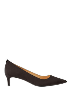 Alina Flex Kitten Pump - Chocolate