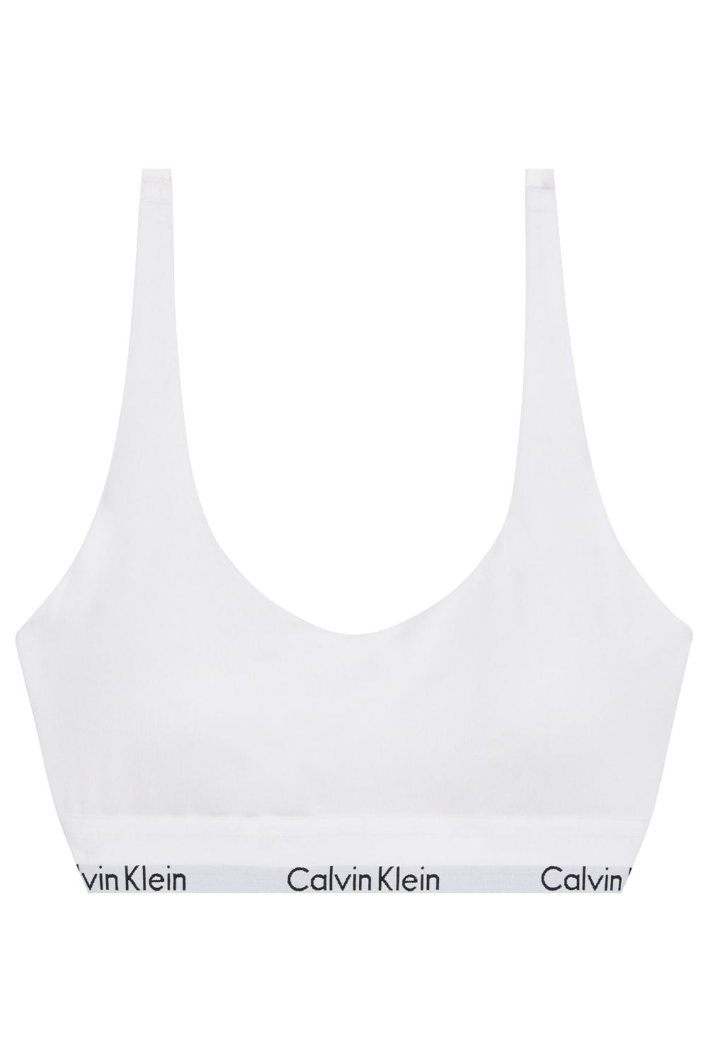 Lightly Lined Bralette - White